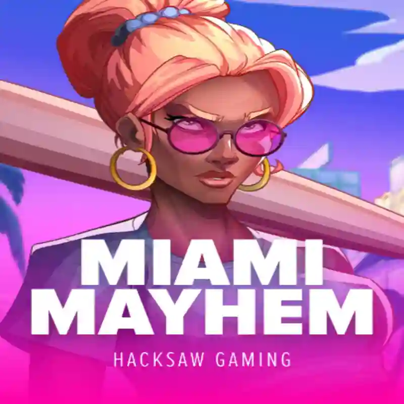 Logo de Miami Mayhem Slot en patrullero777